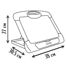 Smoby - Magnetic modulo slate - Easily transportable - 3 ways to use i