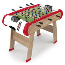 Smoby - Babyfoot Powerplay 4 en 1 - Babyfoot, billard, palet et ping p