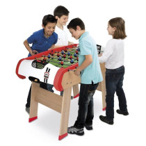 Smoby - Babyfoot Powerplay 4 en 1 - Babyfoot, billard, palet et ping p