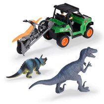 Dinosaur Hunter Box - Dickie - 1 Articulated Figure and 2 Dinosaurs In
