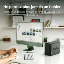 NAS server - SYNOLOGY - DS224+ - 2 bays