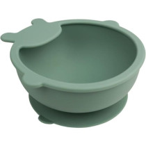 Suction cup bowl - THERMOBABY - Silicone - Cactus Green - Non-slip and