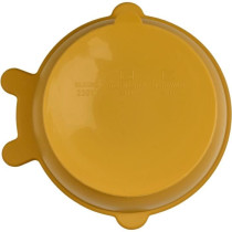 Suction Cup Bowl - THERMOBABY - Silicone - Honey Yellow, non-slip and