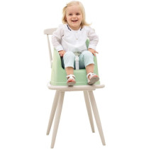 Evolutionary high chair in chair booster + dishwashing box + conservat