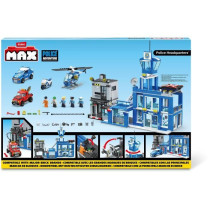 Construction Set - ZURU - Police Station (889 pieces) - Build the poli