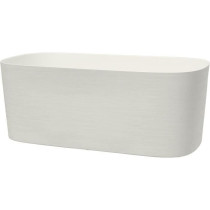 Planter with water reserve - GARDEN ID Respect - White 50 x 17 cm - 10