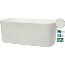 Planter with water reserve - GARDEN ID Respect - White 50 x 17 cm - 10