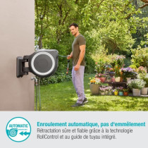 Gardena Automatic Wall Mural Rollup XL White Liseret-Length 35m-Ø13mm