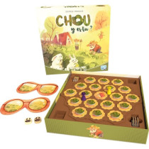 Chou, are you there - Asmodee - Simple observation and strategy game -