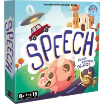 Speech - Asmodee - Invent a story - 4 game modes - 15 minutes - Ages 8