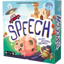 Speech - Asmodee - Invent a story - 4 game modes - 15 minutes - Ages 8