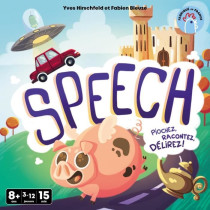 Speech - Asmodee - Invent a story - 4 game modes - 15 minutes - Ages 8