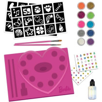 Barbie Glitter Tattoo Kit - LISCIANI GIOCHI - Create colorful and spar