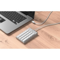 MOBILITY LAB - MAC Silver Wired Numeric Keypad