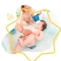 Badabulle Ergonomic Bath Hammock, Antidepair, Breathable fabric, 0-6 m