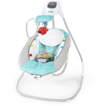 BABY EINSTEIN Ocean Explorers Swing, lightweight and compact, 180° ro