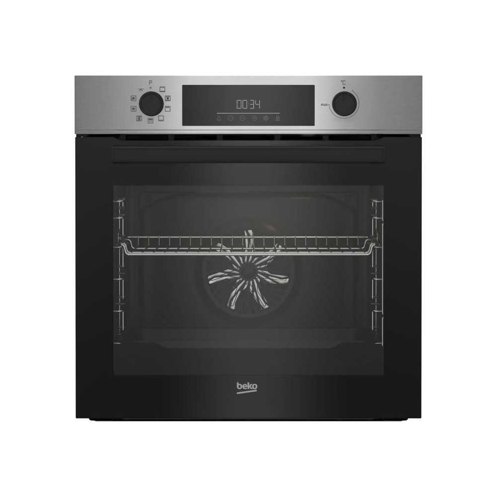 Four encastrable Pyrolyse Chaleur pulsée BEKO BBIM11300XMP Inox - Por