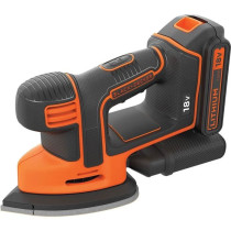 Wireless retail sander 18V Black+Decker (delivered without battery)-BD