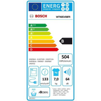Seche-linge a condensation BOSCH WTN85V08FR SER4 - 7 kg - Classe B - B