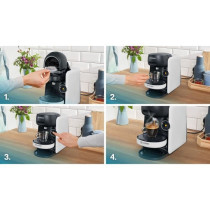 Multi-drink coffee machine - BOSCH - TASSIMO - T16 Finesse white - 140