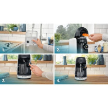 Multi-drink coffee machine - BOSCH - TASSIMO - T16 Finesse white - 140
