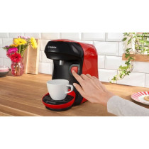 Multi-drink coffee machine - BOSCH - TASSIMO - T10 Happy red - 1400 W