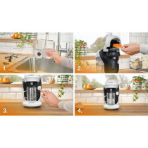 Multi-drink coffee machine - BOSCH - TASSIMO - T11 Style white - 1400