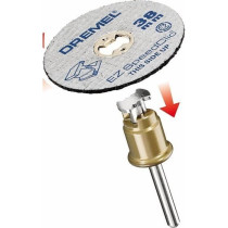 Kit de démarrage DREMEL SC406 - Adaptateur EZ SpeedClic et 2 disques