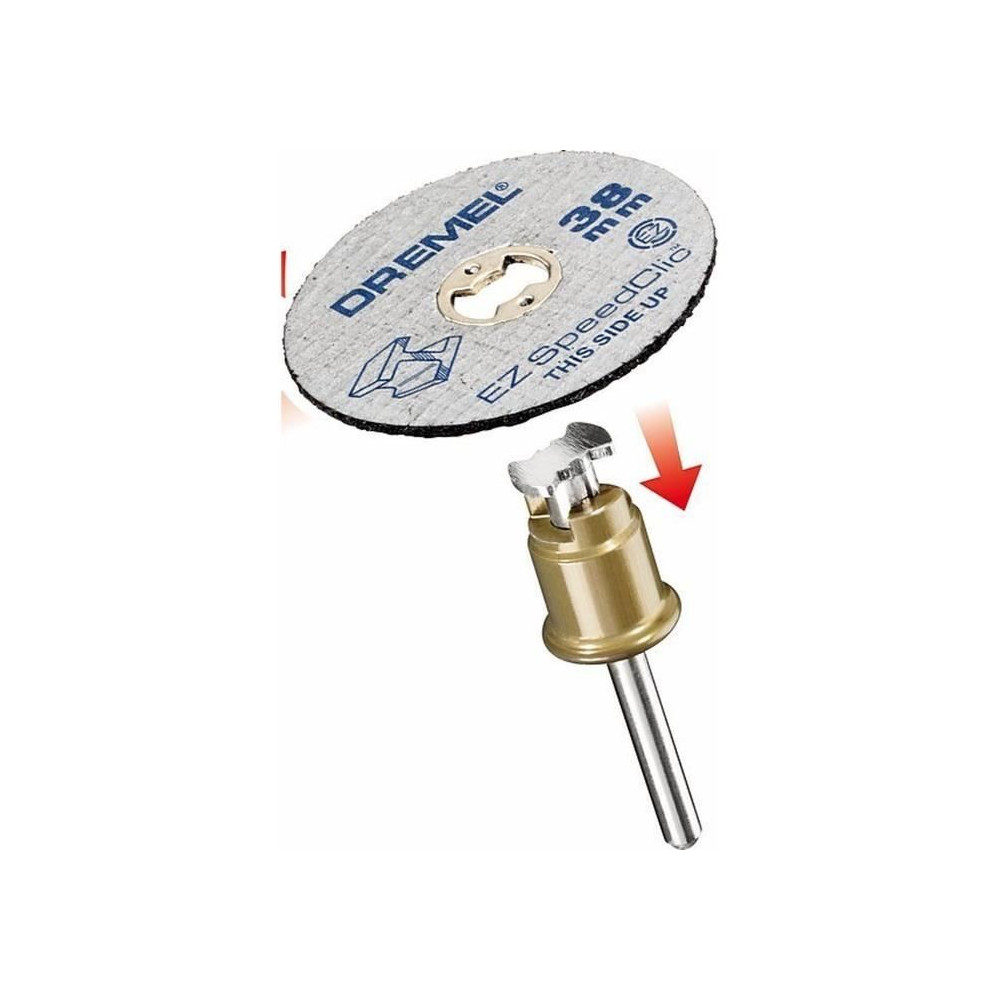 Kit de démarrage DREMEL SC406 - Adaptateur EZ SpeedClic et 2 disques