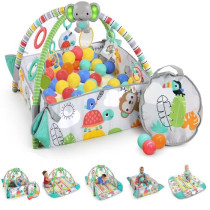 BRIGHT STARTS Play mat 5 in 1 - your way ball play ™ activity gym &