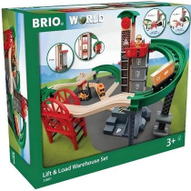 Brio World Grand Circuit Multimodal Platform - Box 32 pieces - Wooden