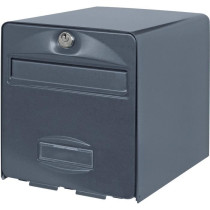 Boil Burg Wachter Balthazar 1 Door - On foot - Galvanized Steel - Tota