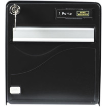 BURG WACHTER BALTIC 1-door mailbox - Galvanized steel - Side opening -