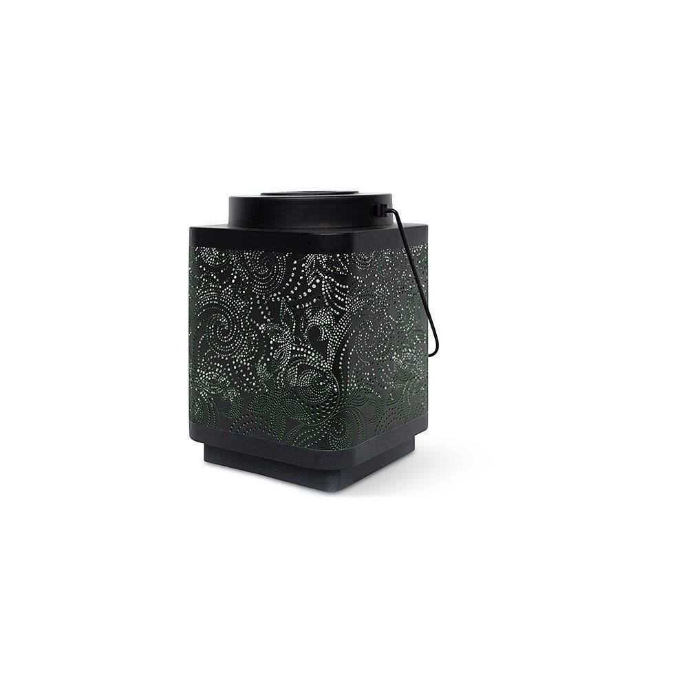 Solar lantern - GARDEN ID Attract - Green 11 x 11 h15 cm - 6 to 8 hour Solar lantern - GARDEN ID Attract - Green 11 x 11 h15 cm - 6 to 8 hour