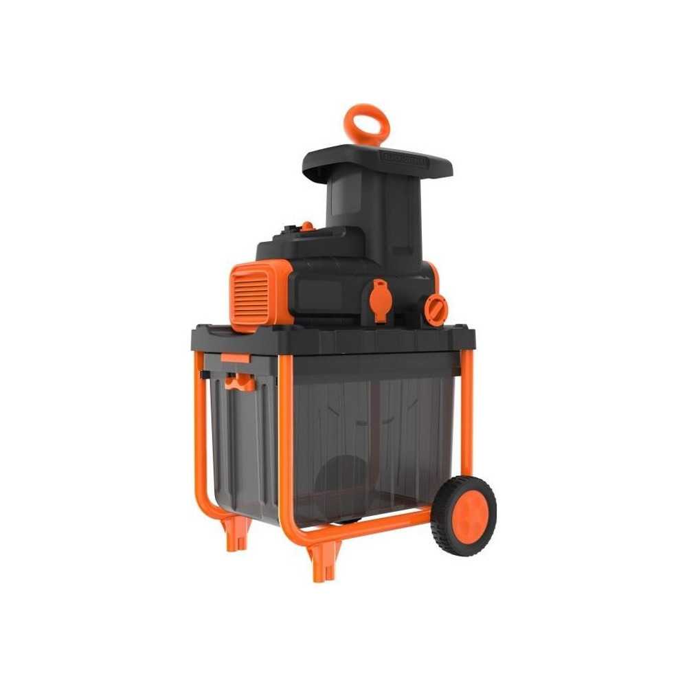 Black+Decker Fire plant crusher 2800W - BEGAS5800 -QS - 45 mm grinding