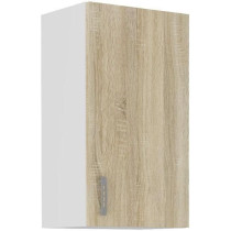 SARA high cabinet - 1 door - Sonoma oak decor - L40xD31xH71.5 cm - Mad