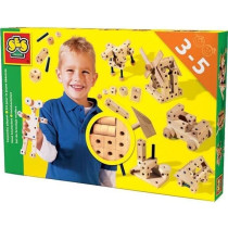 SES CREATIVE Kit for the Young Cabinetmaker - Toy Building Set - Wood