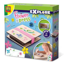 Flower press 20 sec. - Creative hobbies - SES CREATIVE - Press the mos