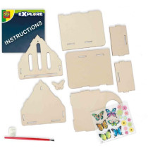 Butterfly Hotel - Educational Toy - SES CREATIVE - Build and decorate
