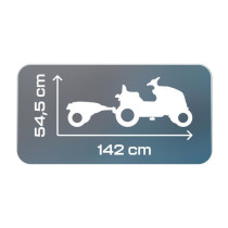 Smoby Farmer XL pedal tractor + trailer - Green