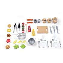Smoby - Garden Kitchen - Evolutive Outdoor Kitchen - Grill With Retrac