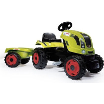 SMOBY CLAAS Pedal tractor Farmer XL + Trailer