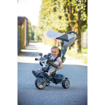 Smoby - Baby Driver Plus Gray Tricycle - Child's Evolutive Bike From 1