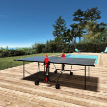 SPONETA - Table Tennis de Table - Table Ping Pong Compacte - Usage Ext