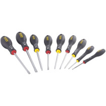 10 Piece Screwdriver Set - STANLEY FATMAX - FMHT65439-0 - Electrician