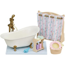 Bathtub and shower set - SYLVANIAN FAMILIES - 5739 - Bathroom set with