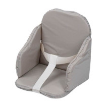 TINEO PVC Chair Cushion with Straps - Gray