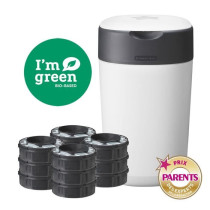 Tommee Tippee - Starter Pack - Diaper bin + 12 refills - Twist and Cli