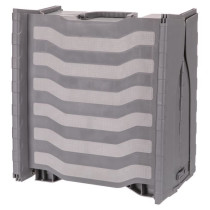 TRIXIE Ramp - 39 x 150 cm - Plastic - Foldable in 3 parts - Gray - For