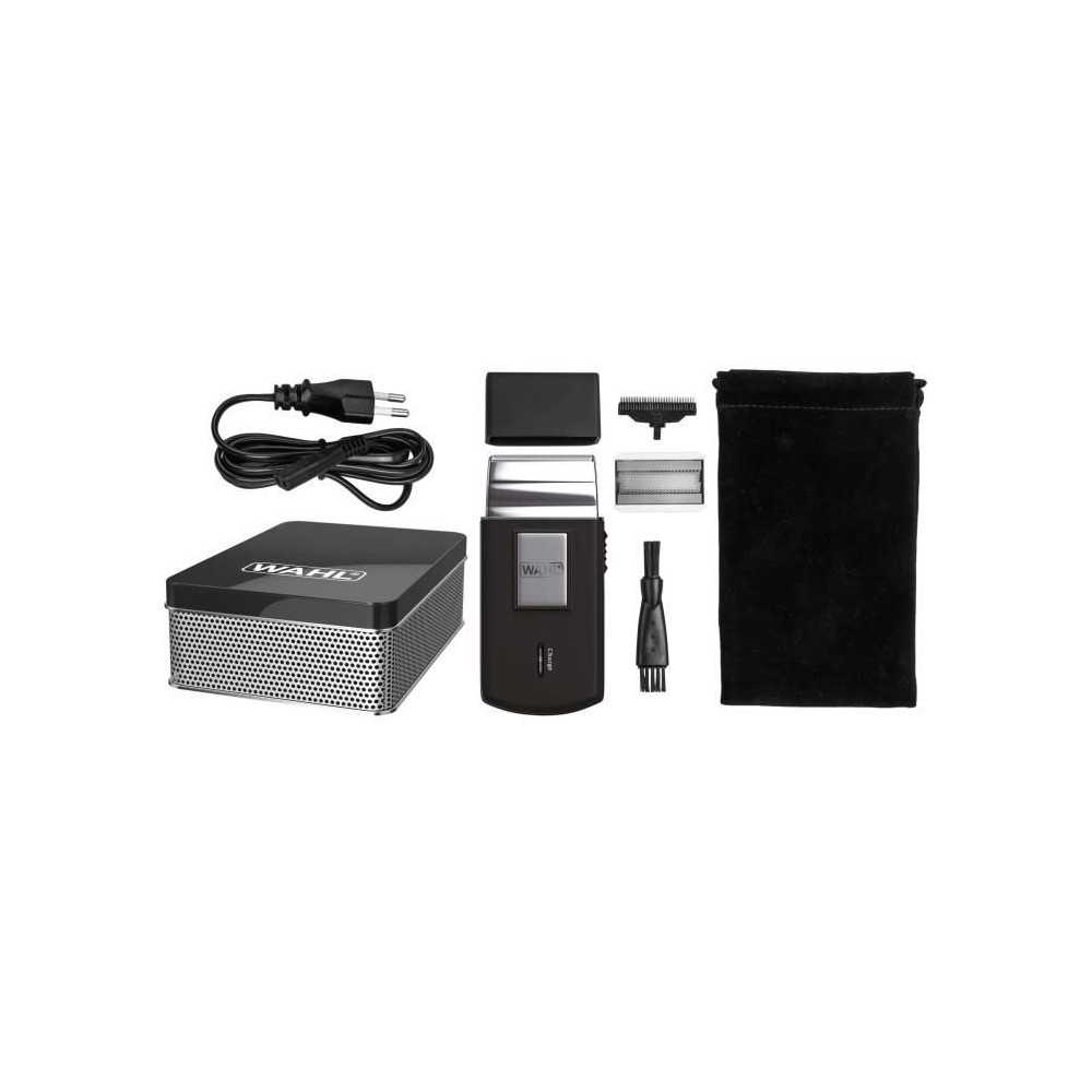 WAHL Travel Shaver 03615-1016 - Rechargeable, lightweight and compact